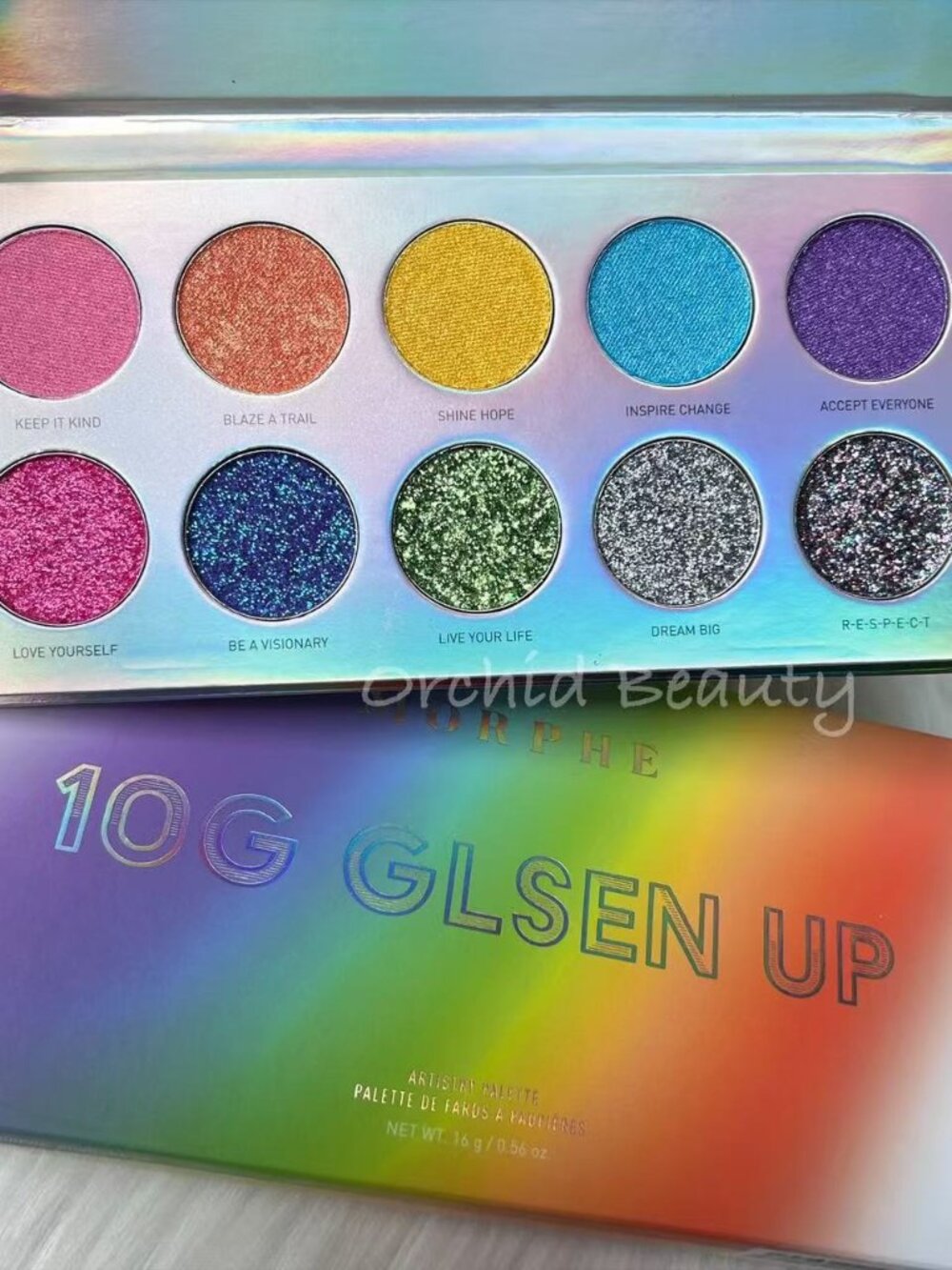 New In Box Morphe 10G GLSEN Up Artistry Palette Full Size~Limited Edition